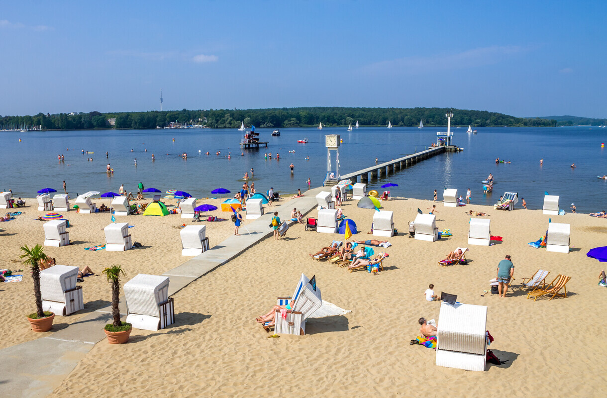 Lake Wannsee in Berlin